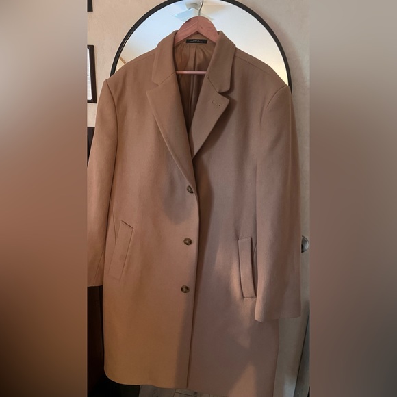 London Fog Long Chestnut Coat - Picture 1 of 11
